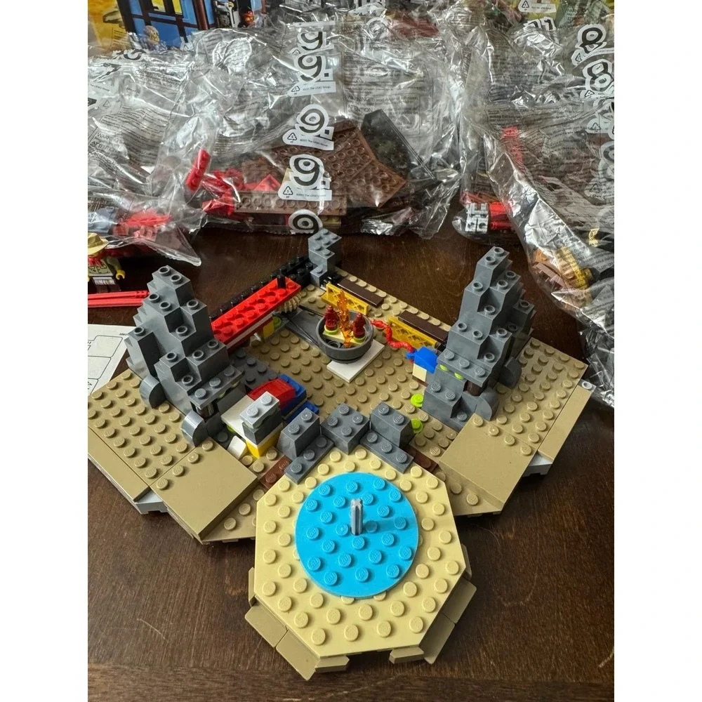 LEGO 70751 Temple of Airjitzu Incomplete Set W/Box No Manual – Read Description